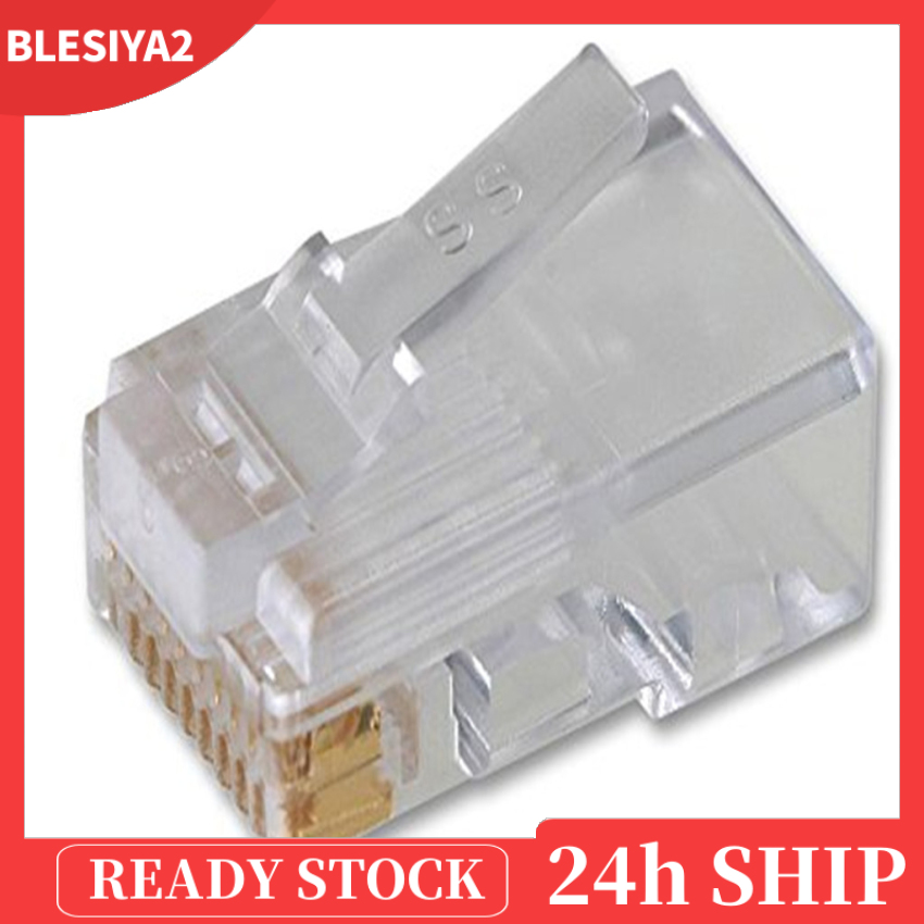 [BLESIYA2]10x RJ50 CAT5 Keystone Jack Ethernet Punch Down Cat5 Network Module Adapter | BigBuy360 - bigbuy360.vn
