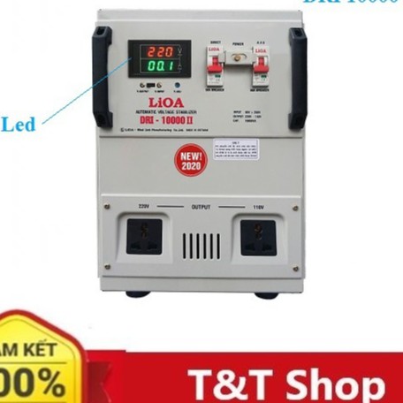 Ổn áp Lioa 10KVA dải 90( DRI-10.000II New 2020)