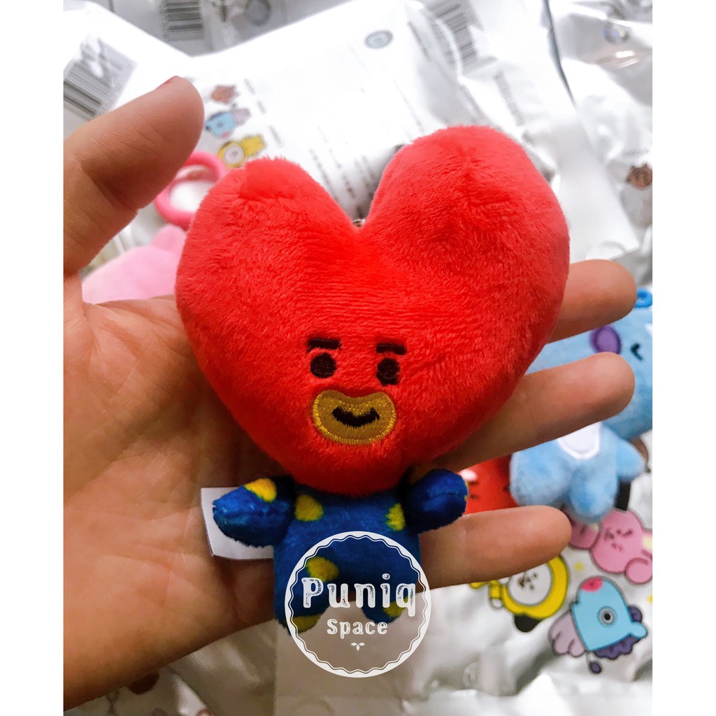 A140 WATSONS X BT21 ❤️ PUNIQ SPACE on hand 100% official BT21 BTS original authentic bagcharm BAG CHARM KEYRING KEY RING KEYCHAIN KEY CHAIN Móc Khóa Hình Nhân Vật  Chính Hãng