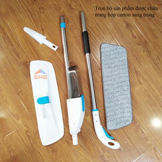 CÂY LAU NHÀ XỊT NƯỚC DẠNG PHUN SƯƠNG (MÀU TRẮNG) TIỆN DỤNG