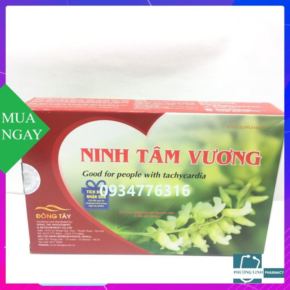 Ninh tâm vương - ổn định tim mạch hộp 30 viên
