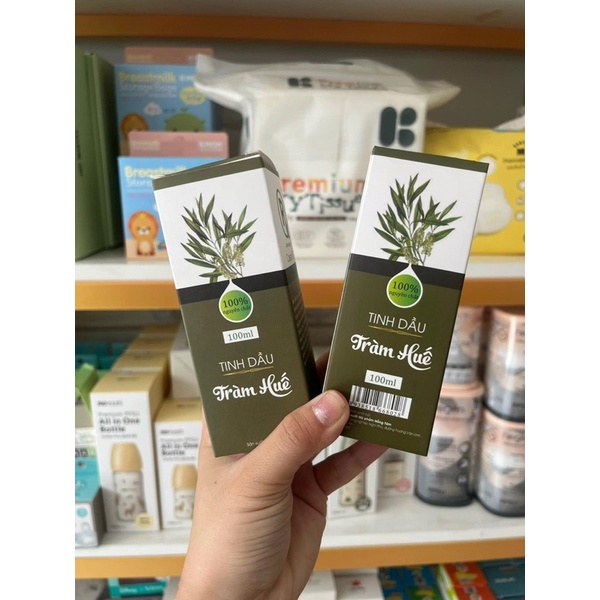 Tinh Dầu Tràm Huế Nguyên Chất, Sản Phẩm Tinh Dầu Tràm 100% Tự Nhiên, Lọ 100ml