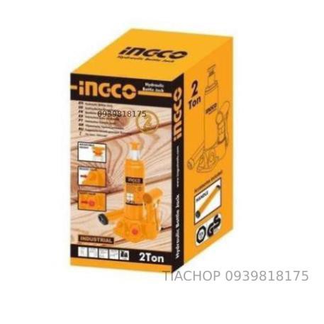 2 tấn Con đội thủy lực HBJ202 kích đội 2 tấn INGCO