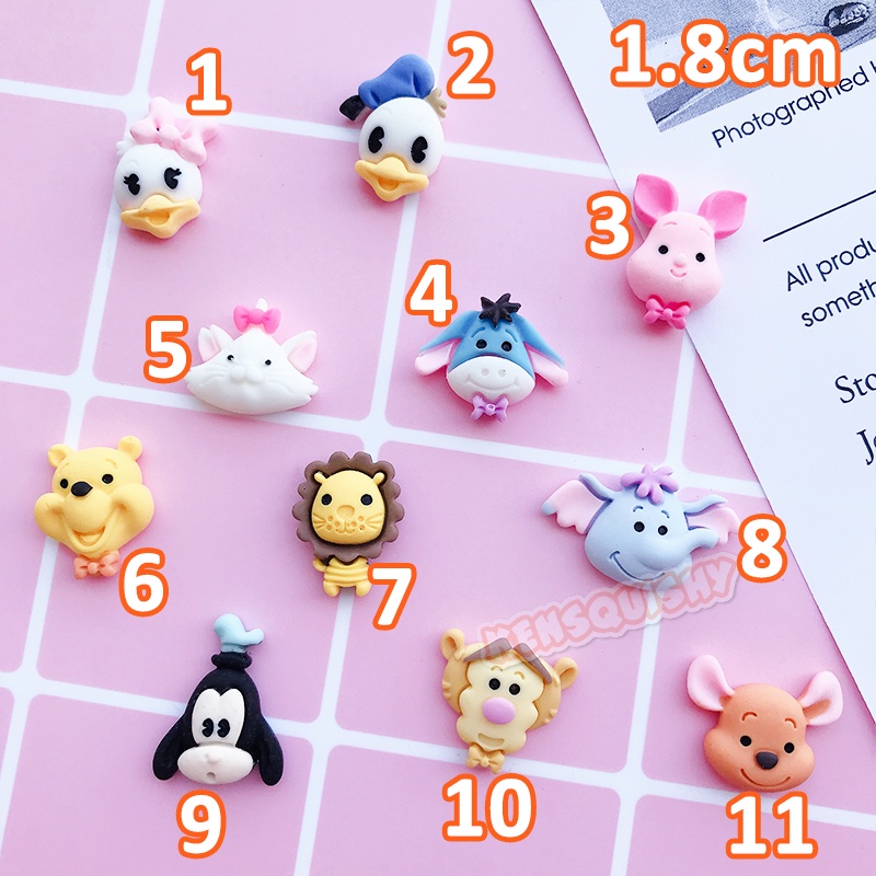 Mô Hình Nhân Vật Hoạt Hình Trang Trí Ốp Điện Thoại / Mô Hình / Gắn Dép Handmade