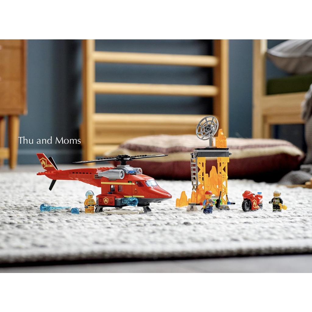 Lego City 60281 máy bay cứu hoả