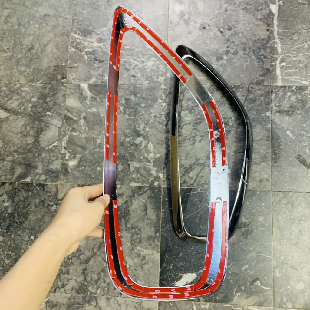 Ốp Viền Đèn Trước Sau Kia Morning 2013-2020, Ốp Đèn Pha Hậu Cho Kia Morning