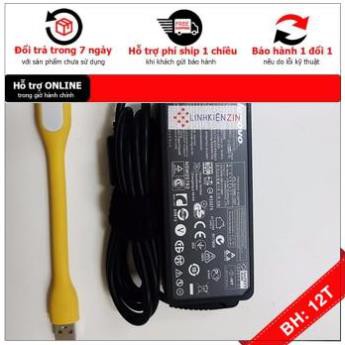 [BH12TH] [- Sạc cho Laptop Lenovo ThinkPad T431s T530 3.25A 65W chân chữ nhật dạng USB
