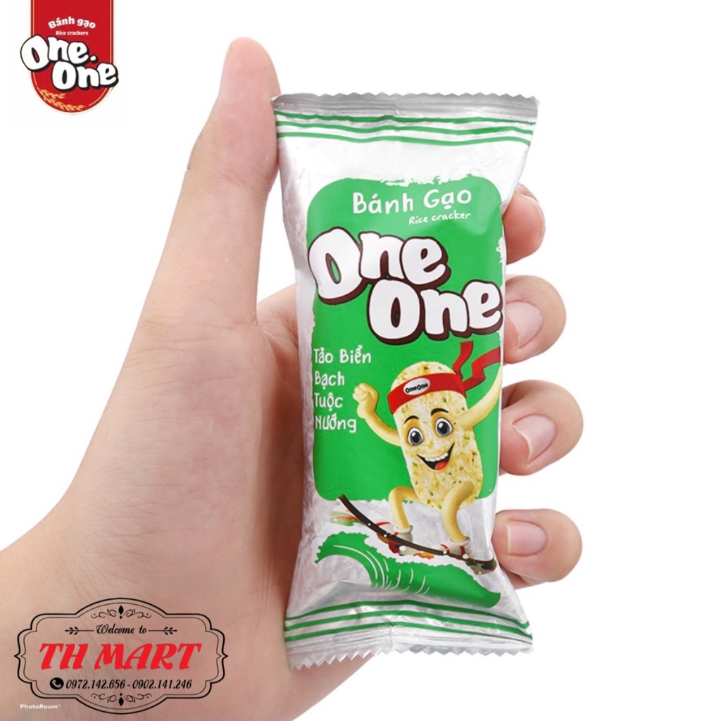 bánh gạo one one, vị phô mai ngô / vị bò nướng / tảo biển bạch tuộc nướng / vị ngọt dịu | BigBuy360 - bigbuy360.vn