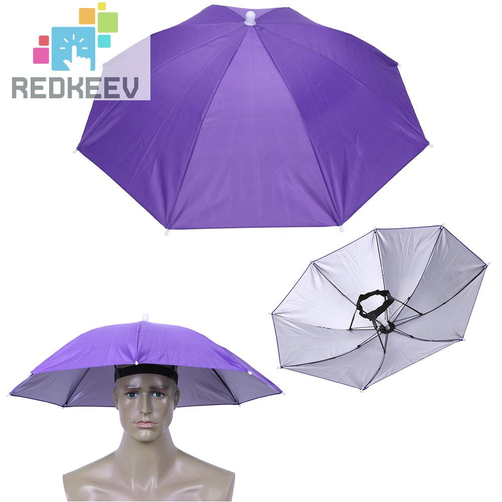 Dù Che Nắng Đội Đầu Co Giãn Chống Trơn Cho Hoạt Động Ngoài Trời