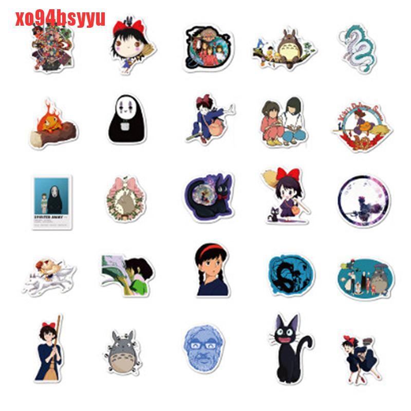 Bộ 100 Sticker Hoạt Hình Spirited Away xo94bsyyu