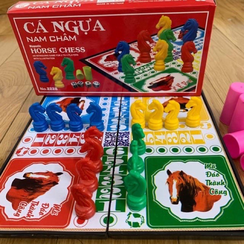 Bộ cờ cá ngựa nam châm