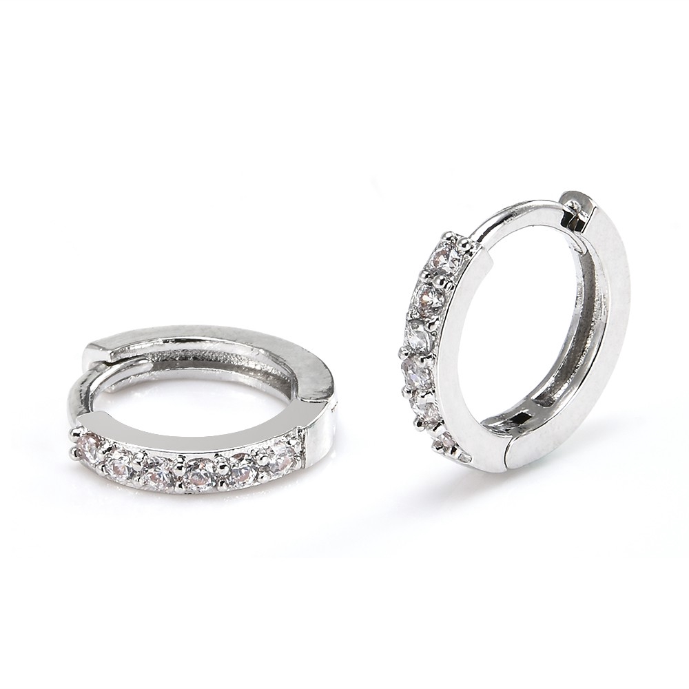 Bông Tai Khuyên Tròn Thời Trang Cá Tính Cho Nữ