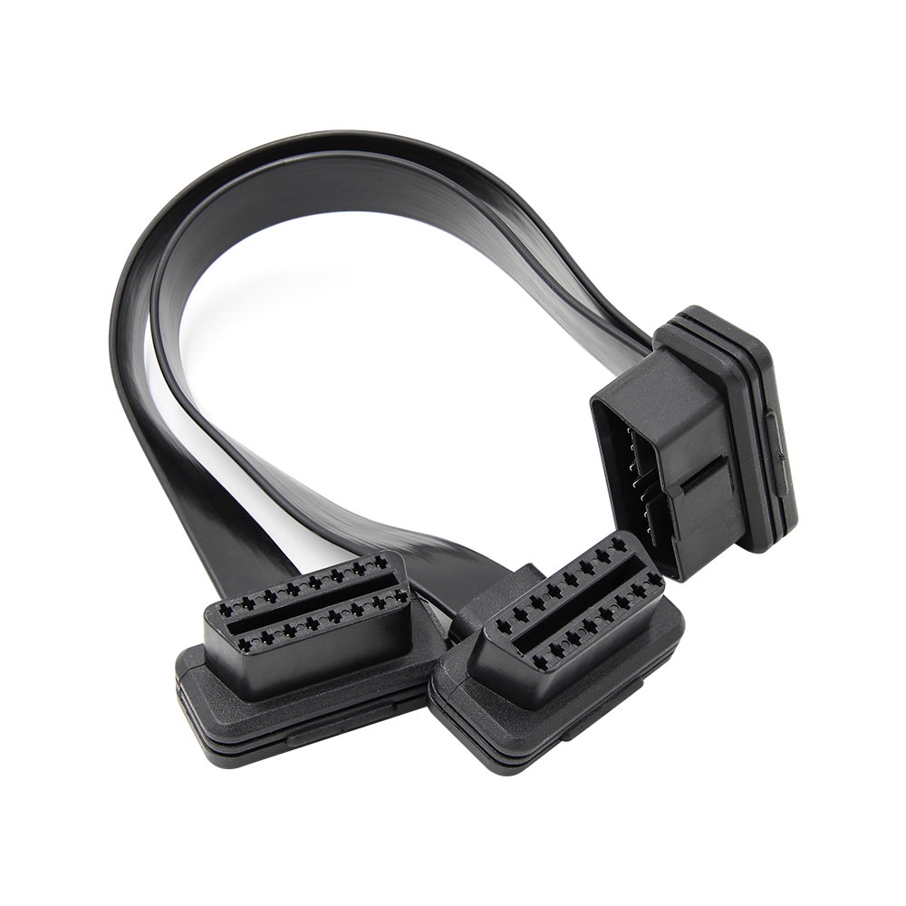 Dây Cáp Chuyển Đổi OBD 1 Sang 2 OBD2 16 pin Dài 30cm 60cm Kèm Công Tắc OBD Cho Xe Hơi