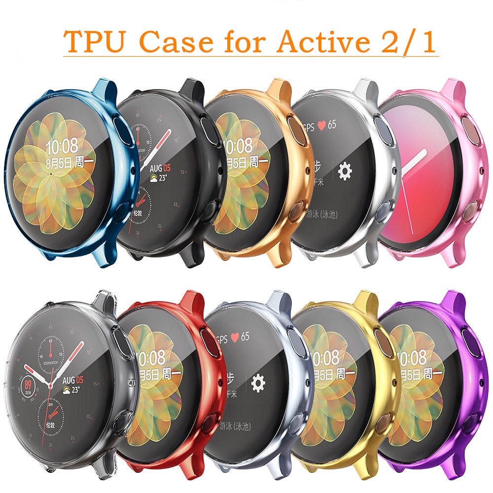 Ốp Bảo Vệ Màn Hình Siêu Mỏng Cho Samsung Galaxy Watch Active 2 44mm 40mm Active2 /1