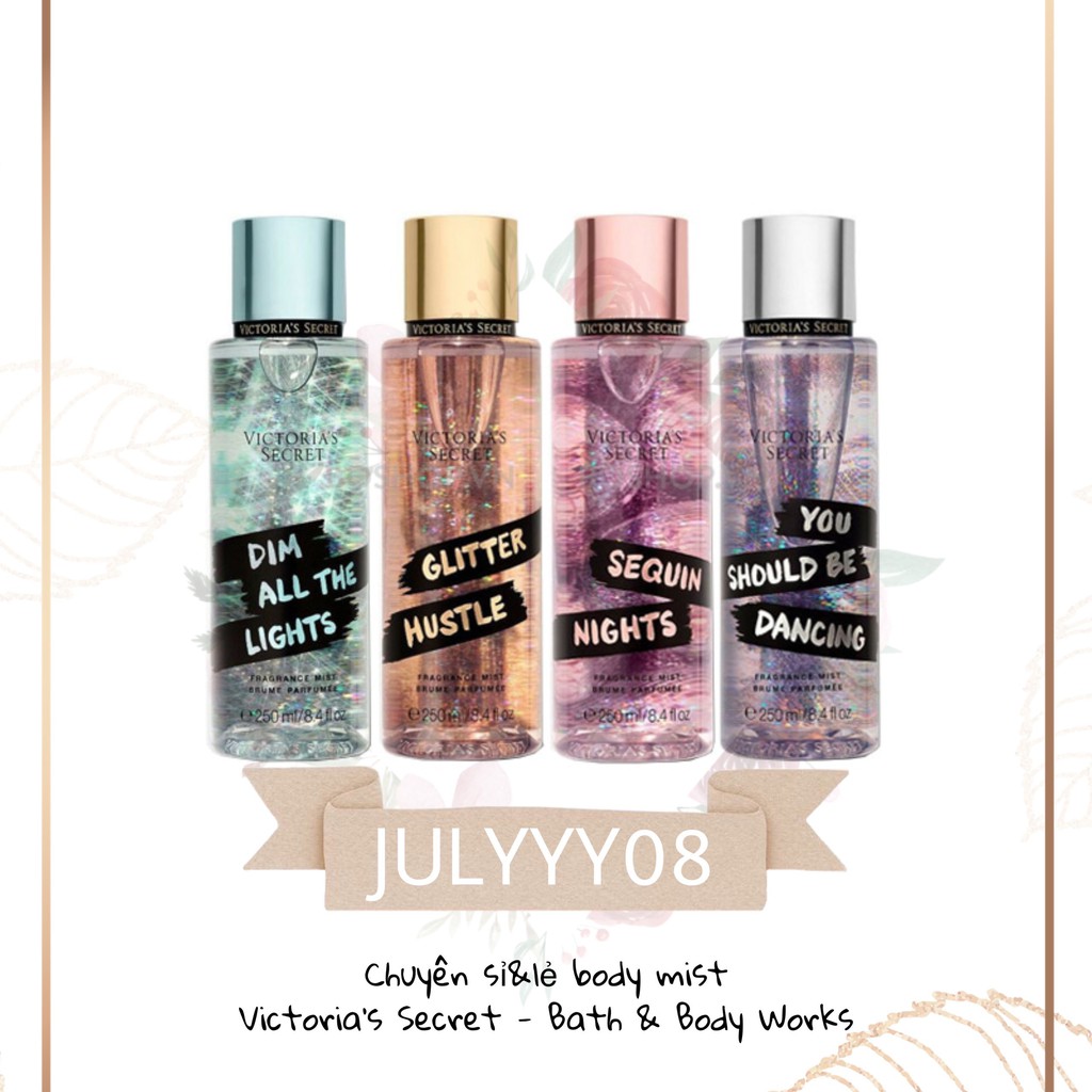 Xịt Thơm Body Mist Victoria’s Secret - DISCO NIGHTS 30ml/50ml/100ml +jɥȽÿ08+