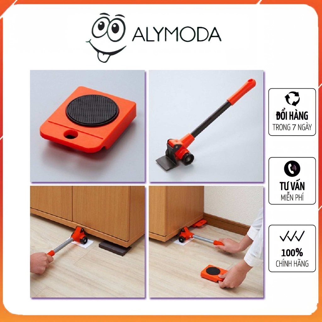 Bộ dụng cụ nâng và di chuyển đồ nặng chuyên dụng thông minh alymoda 318 cao cấp