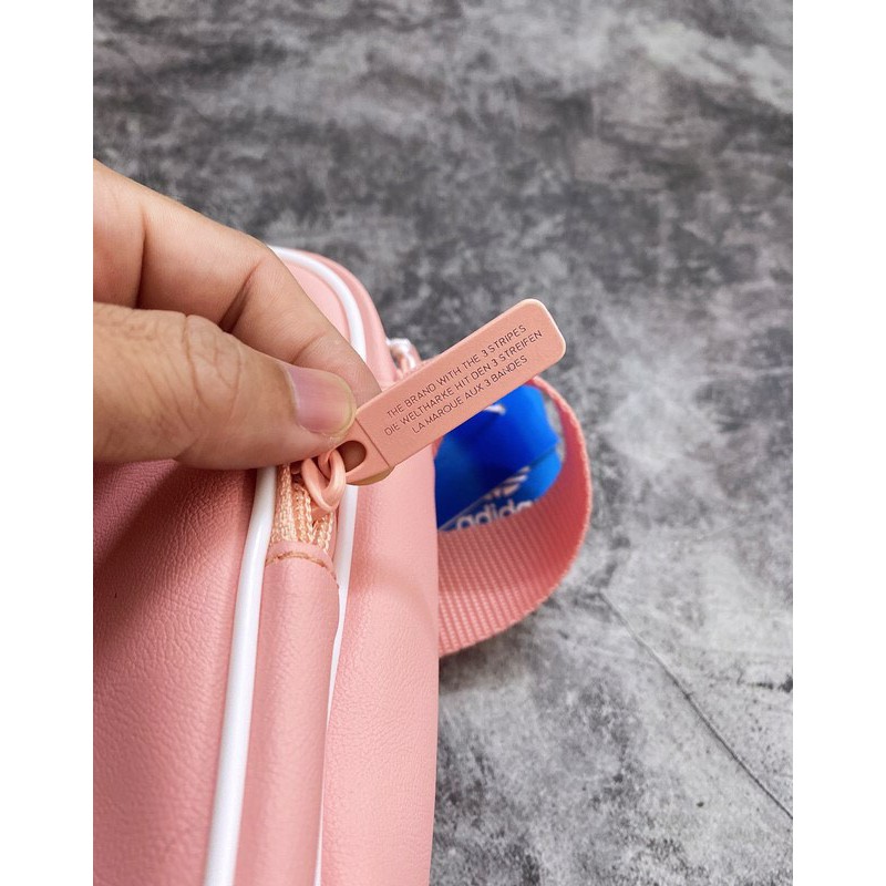 ⚡️ Túi Đeo Chéo Minibag Adi.das Classic Mini Bag - Pink HÀNG XUẤT DƯ FULL TEM TAG