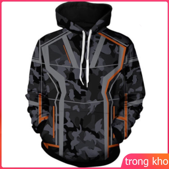 Áo khoác có nón của Người Sắt Tony Stark trong phim Avengers Endgame 3 Cuộc chiến vô cực | BigBuy360 - bigbuy360.vn