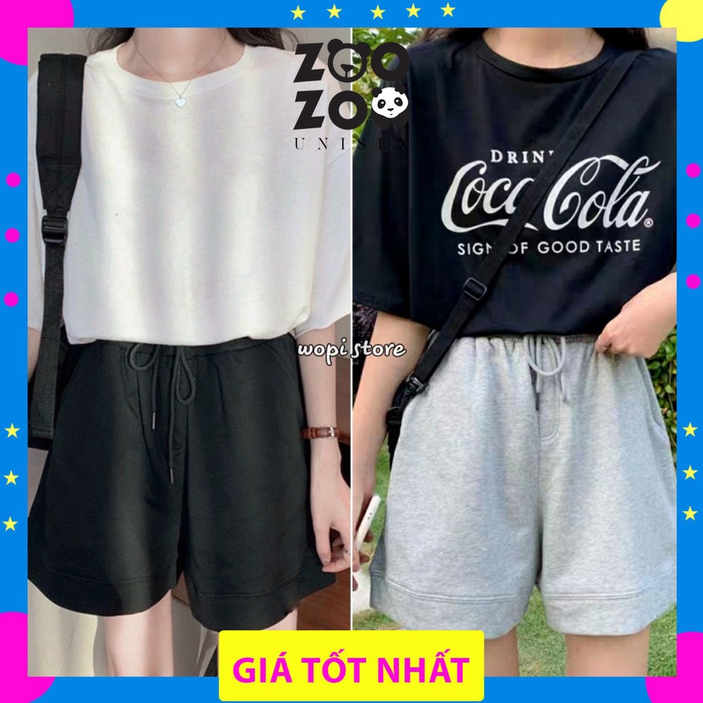 Quần Short Nỉ Dáng Suông PUCI SHORT Ulzzang (3 Màu) Zoozoo