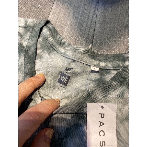 Áo croptop cotton loang nữ