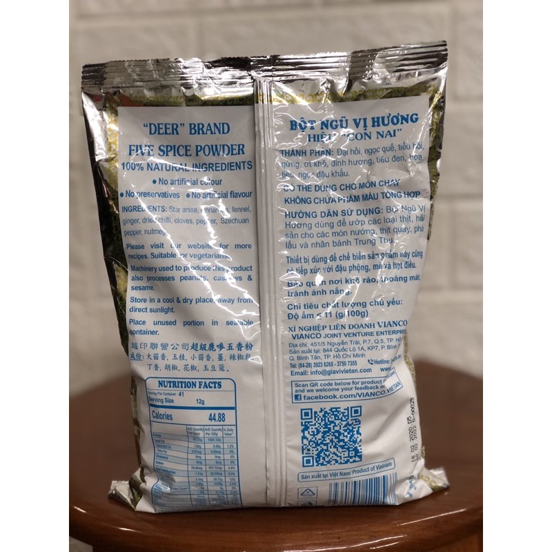 BỘT NGŨ VỊ HƯƠNG HIỆU CON NAI 500G