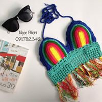 Bikini Len Móc Cúp Ngực Họa Tiết Lạ Sexy Nhất | BigBuy360 - bigbuy360.vn