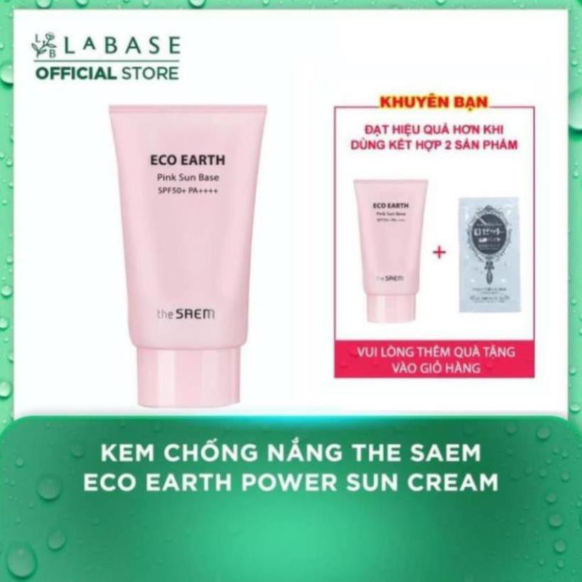 Kem Chống Nắng The Saem - Kcn The Seam Eco Earth Power Sun Cream [ MẪU MỚI NHẤT ]