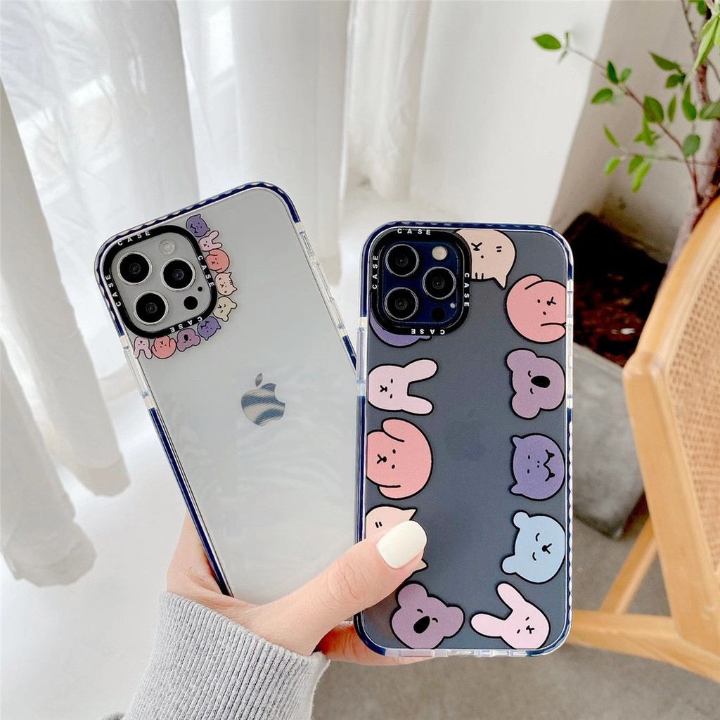 Colorful zoo animals printed iphone 7 8 x xr xsmax 12 12promax soft tou casing for iphoen 12mini