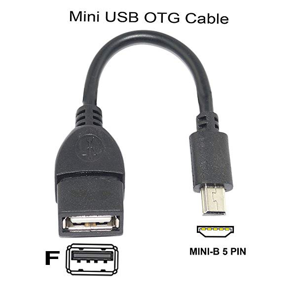 Dây chuyển đổi OTG Mini USB ( Từ USB sang Mini USB ) - Giúp kết nối usb với các thiết bị có đầu mini usb như ô tô, loa , | BigBuy360 - bigbuy360.vn