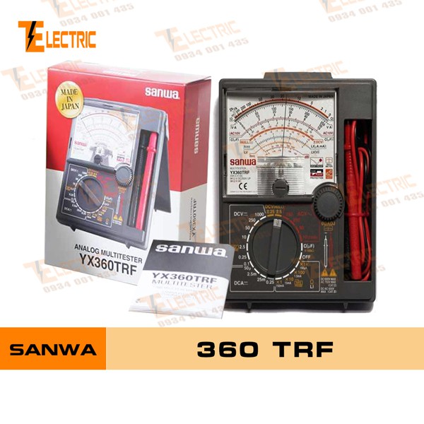 SANWA YX360-TRF Đồng hồ đo vạn năng hiện kim - Đồng hồ cơ
