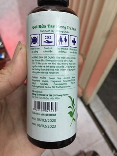 Xã hàng gel rửa tay khô
