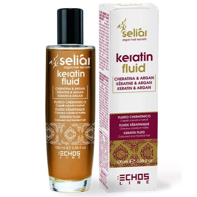Tinh dầu dưỡng tóc phục hồi Echosline Keratin & Argan nguyên chất 100ml