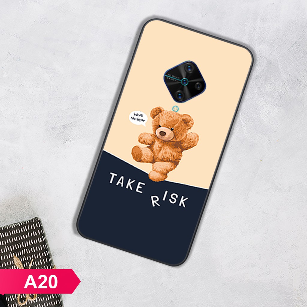 ỐP LƯNG VIVO S1/S1 PRO HÌNH GẤU BEER MẪU CỰC ĐÁNG YÊU-ĐA DẠNG MÀU SẮC