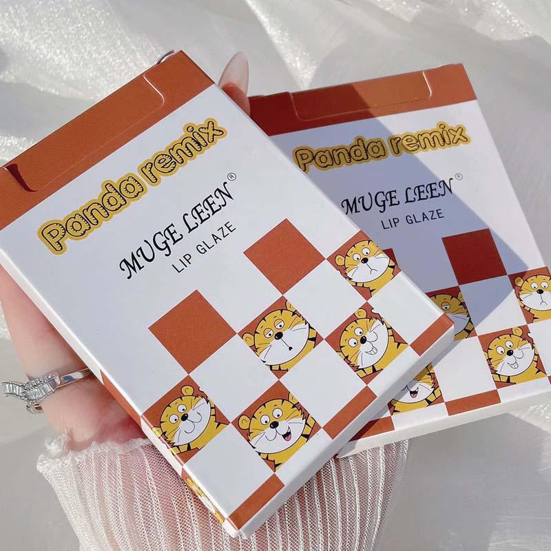 Set 5 Thỏi Son Kem MUGE LEEN Chống Thấm Nước Cho Nữ