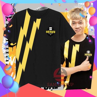 (SIÊU PHẨM) Áo Free Fire [HÀNG MỚI VỀ] 3D Màu Đen Team Heavy 2020 -BIBO SHOP