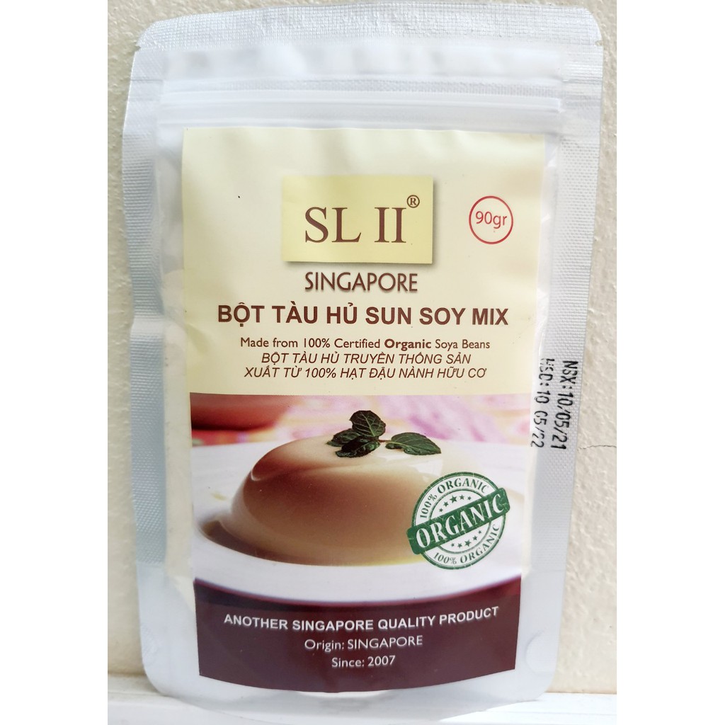 Bột tàu hủ Singapore,bột tàu hũ 200g /pudding trứng/bột tàu hũ, bột nấu tàu hũ