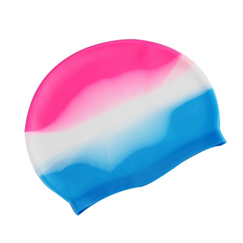 Mũ Bơi Bảo Vệ Tai Bằng Silicone Mềm Chống Nước Nhiều Màu Sắc Cho Người Lớn