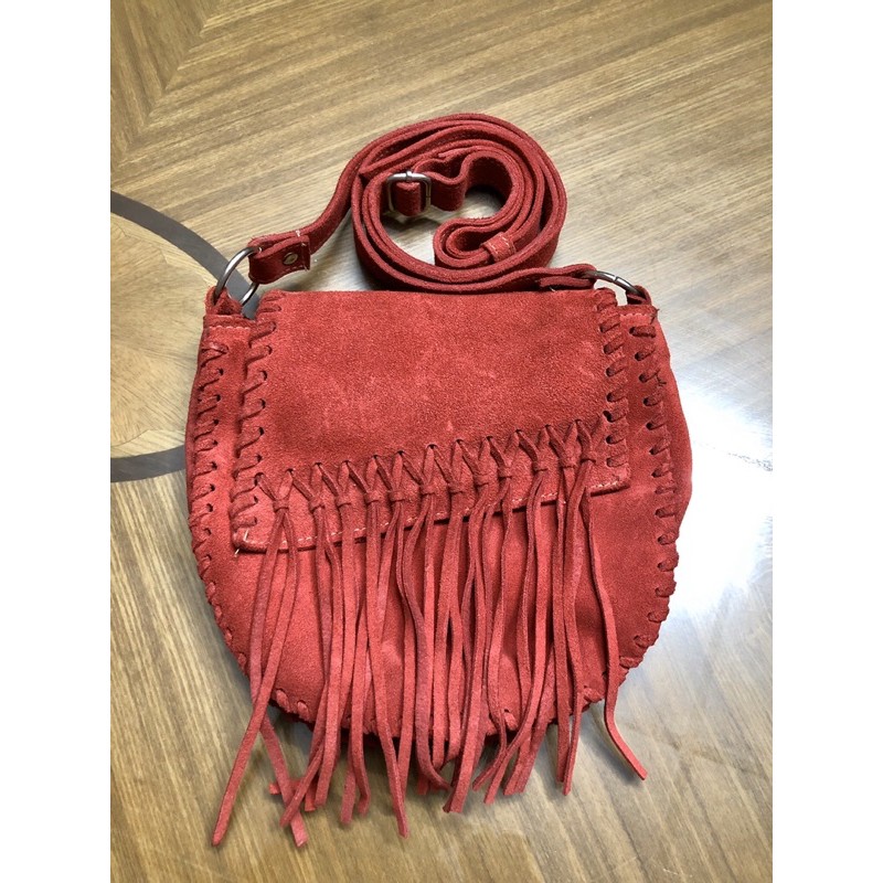 Túi đeo chéo tassel messenger bag customized like new