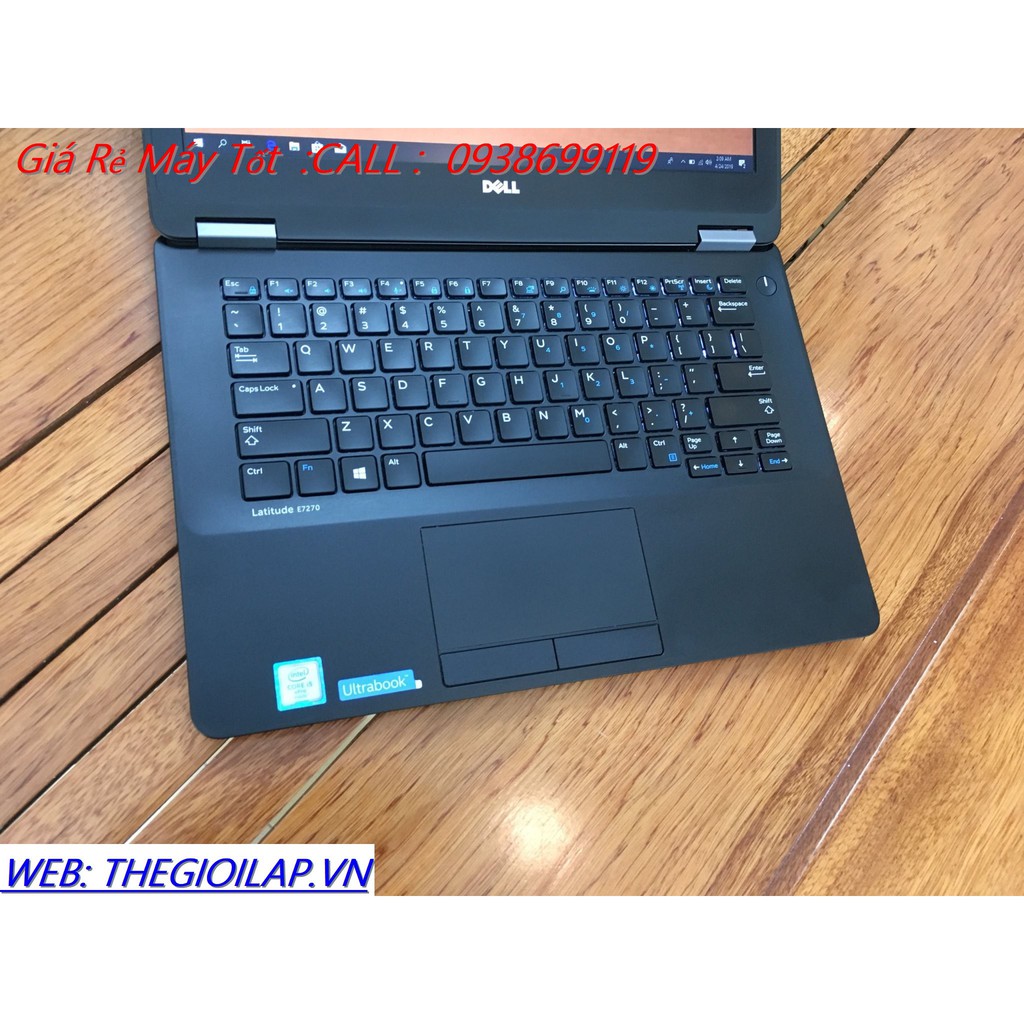 Laptop Dell Latitude E7270 Core I5-6200U, Ram 8GB, SSD 256GB, Intel HD 520, 12.5 HD | BigBuy360 - bigbuy360.vn
