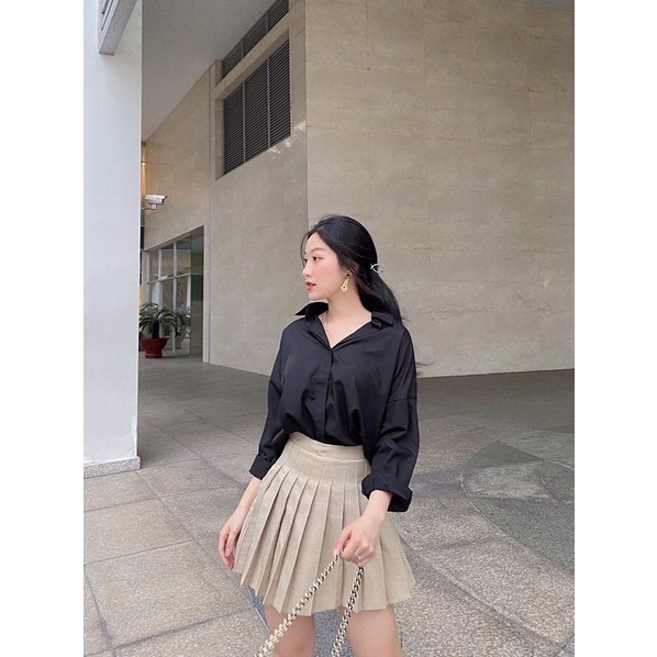 SISTERSISTER - Chân váy xếp li Her skort