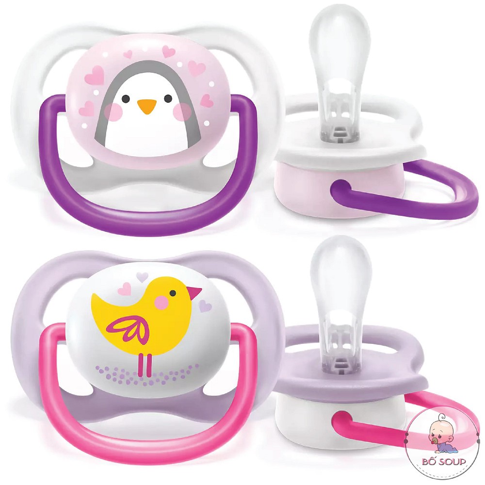 Núm Ti Giả Avent Ultra Air, Ultra Soft Cho Bé Shop Bố Soup