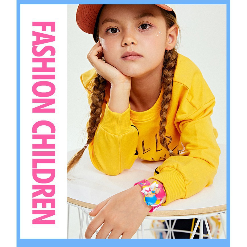 SKMEI 1749 Fashion Cartoon Children's Electronic Watch High Quality Waterproof Toy Gift Bracelet