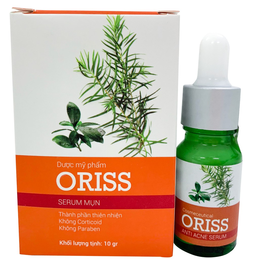 Serum Ngừa Mụn Dưỡng Trắng Da Oriss Cao Cấp (10gr)