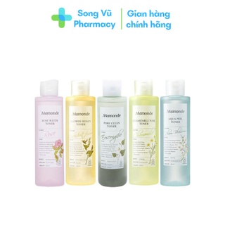 Toner mamonde rau diếp cá, hoa hồng 250ml - nước hoa hồng mamonde rau diếp cá, hoa hồng 150ml 250ml