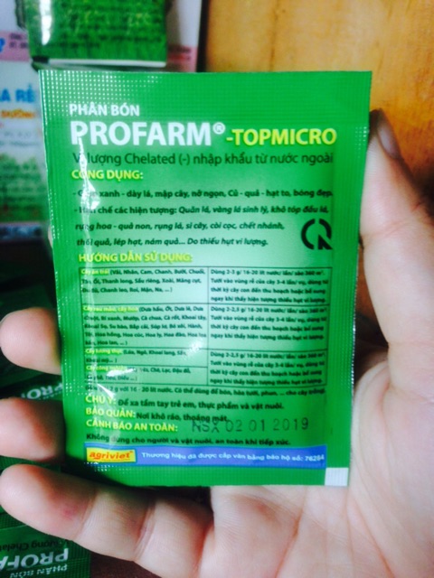 Phân bón lá vi lượng kẽm