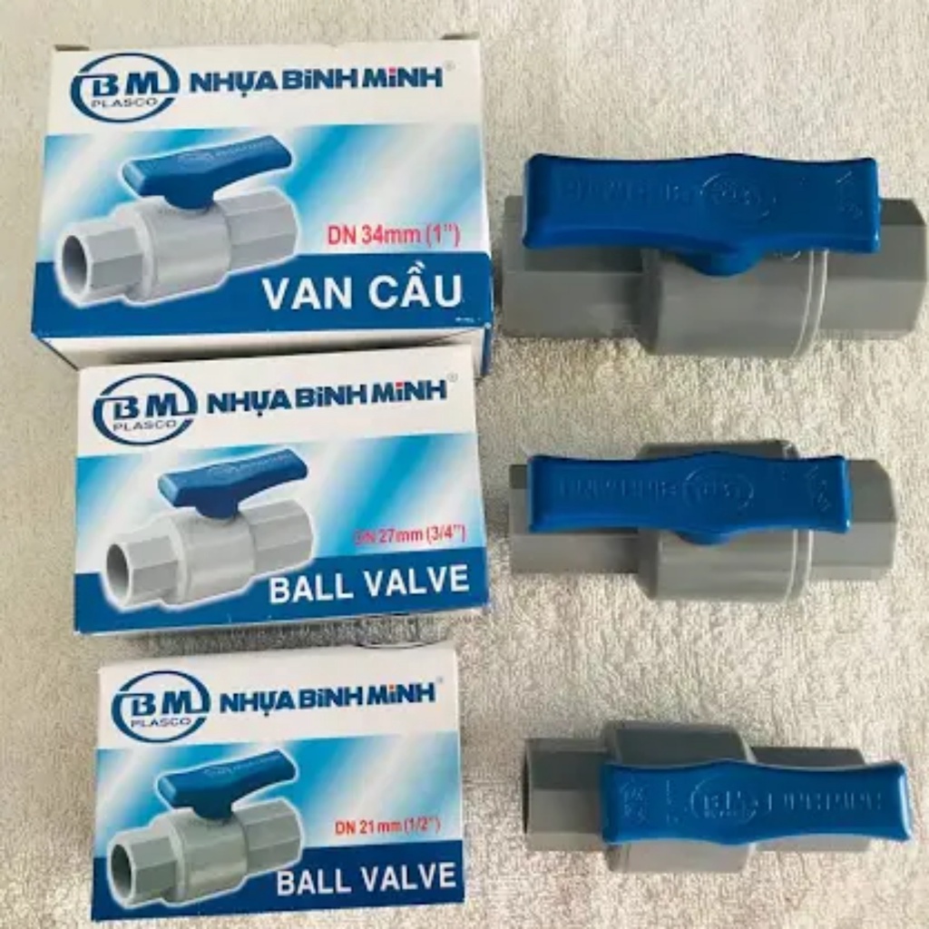 Van cầu nhựa 21 - 27 - 34 - 42 - 49 BÌNH MINH - Chính Hãng