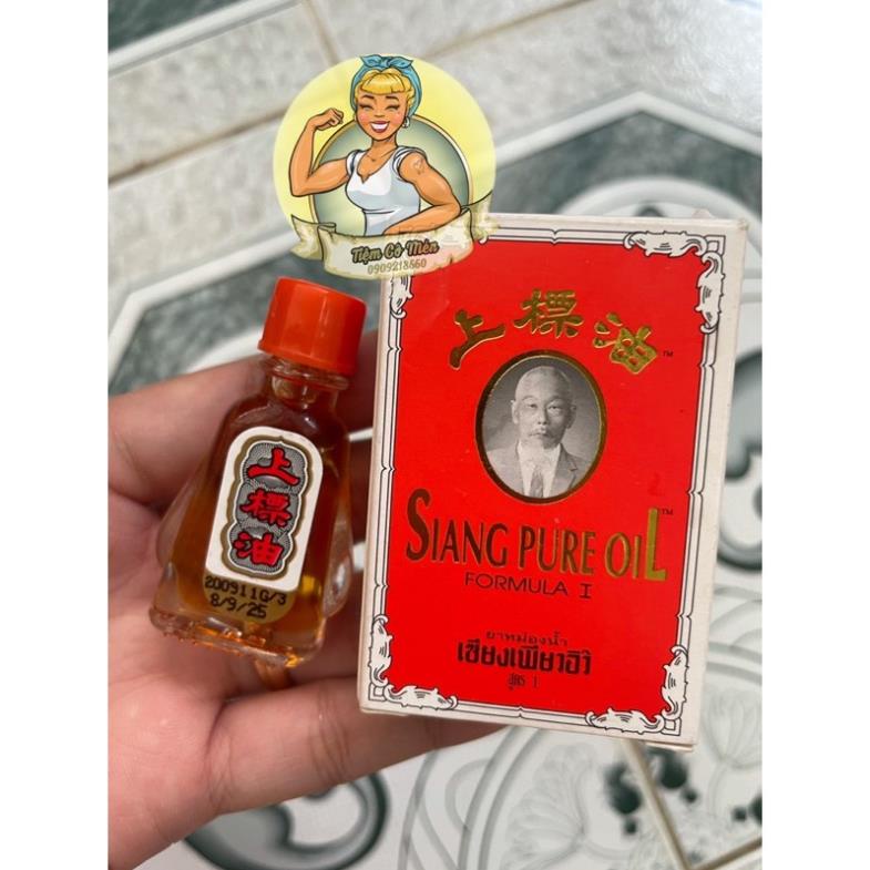 Dầu gió Ông già Siang Pure Thái Lan 3-7-25cc | Formula I | Chữ Vàng