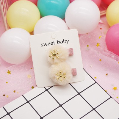 Bộ 2 Kẹp Tóc Đính Nơ Phong Cách Hàn Quốc Cho Nữ