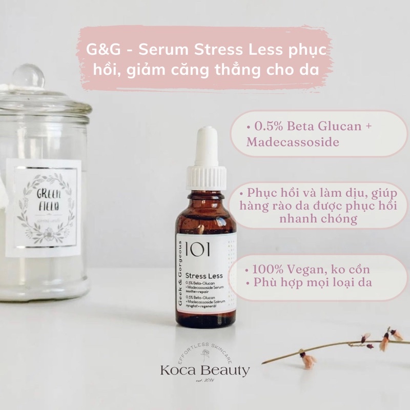 Bộ sản phẩm chăm sóc da Geek & Gorgeous