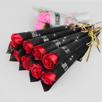 Hoa sáp bó đơn 1 bông đầu nhọn